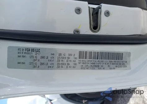 2018 Jeep Cherokee Latitude Fwd из США, поврежденный, VIN 1C4PJLCB5JD596288